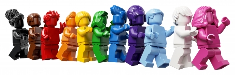 LGBTQIA+: Bunte Lego-Figuren kommen in den Handel - Quelle: Lego